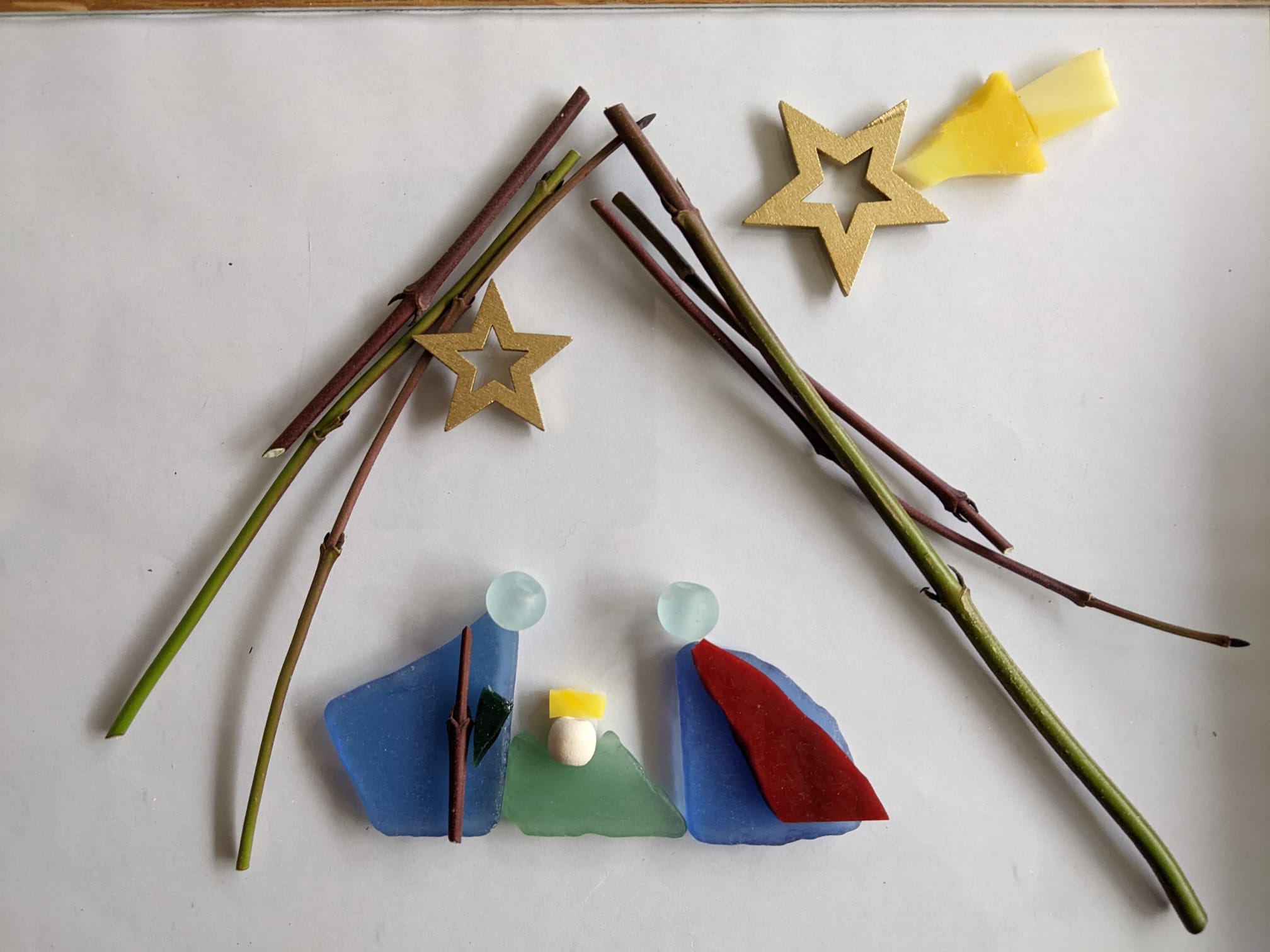 Workshop für Jugendliche und Erwachsene: Weihnachtliche Glasbilder