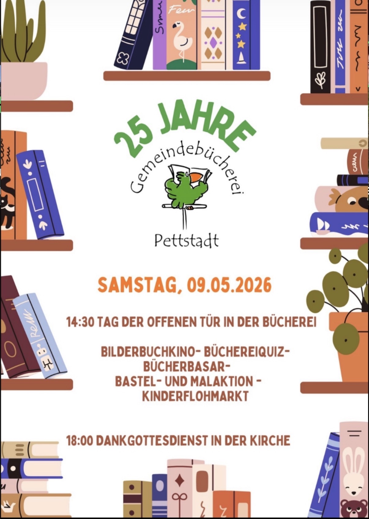 25 Jahre Gemeindebücherei Pettstadt