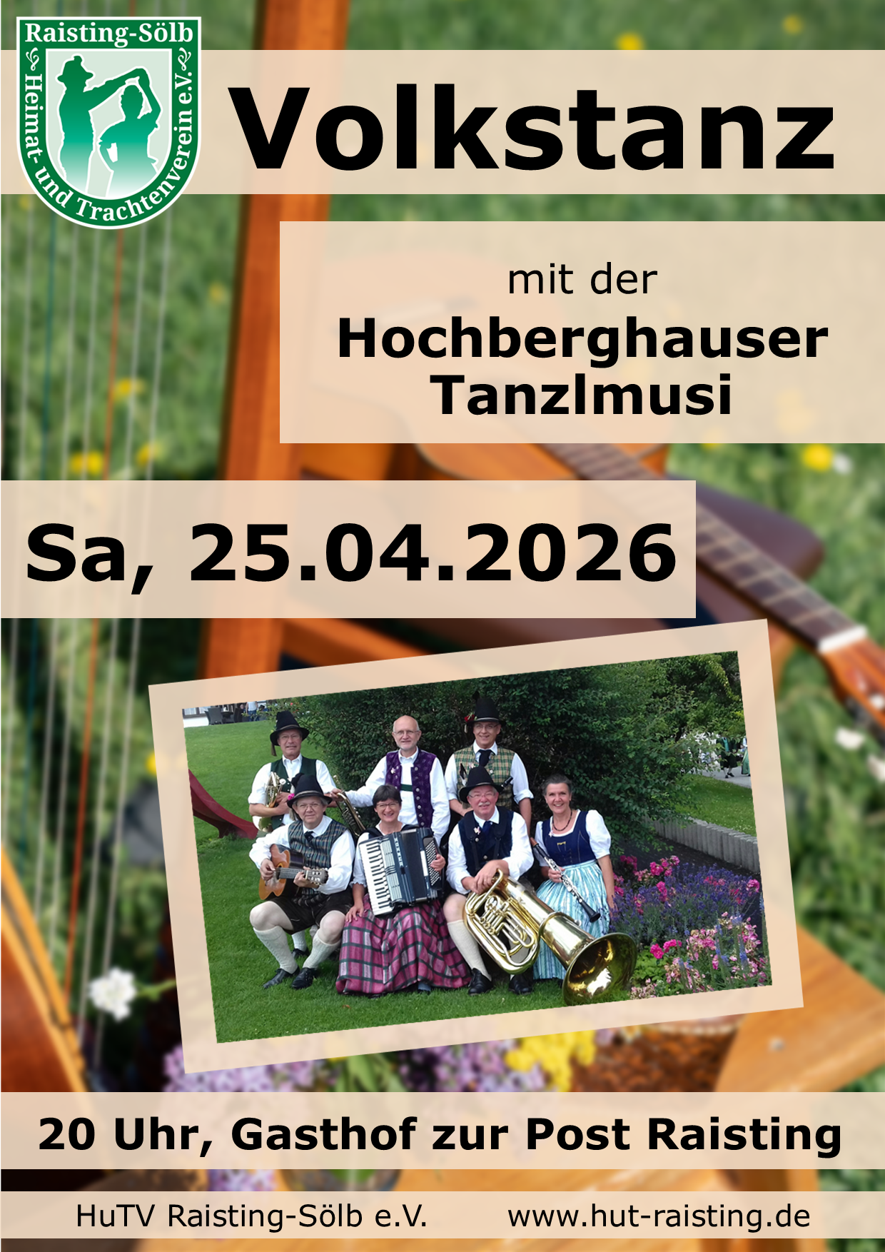 Volkstanz mit der Hochberghauser Tanzlmusi