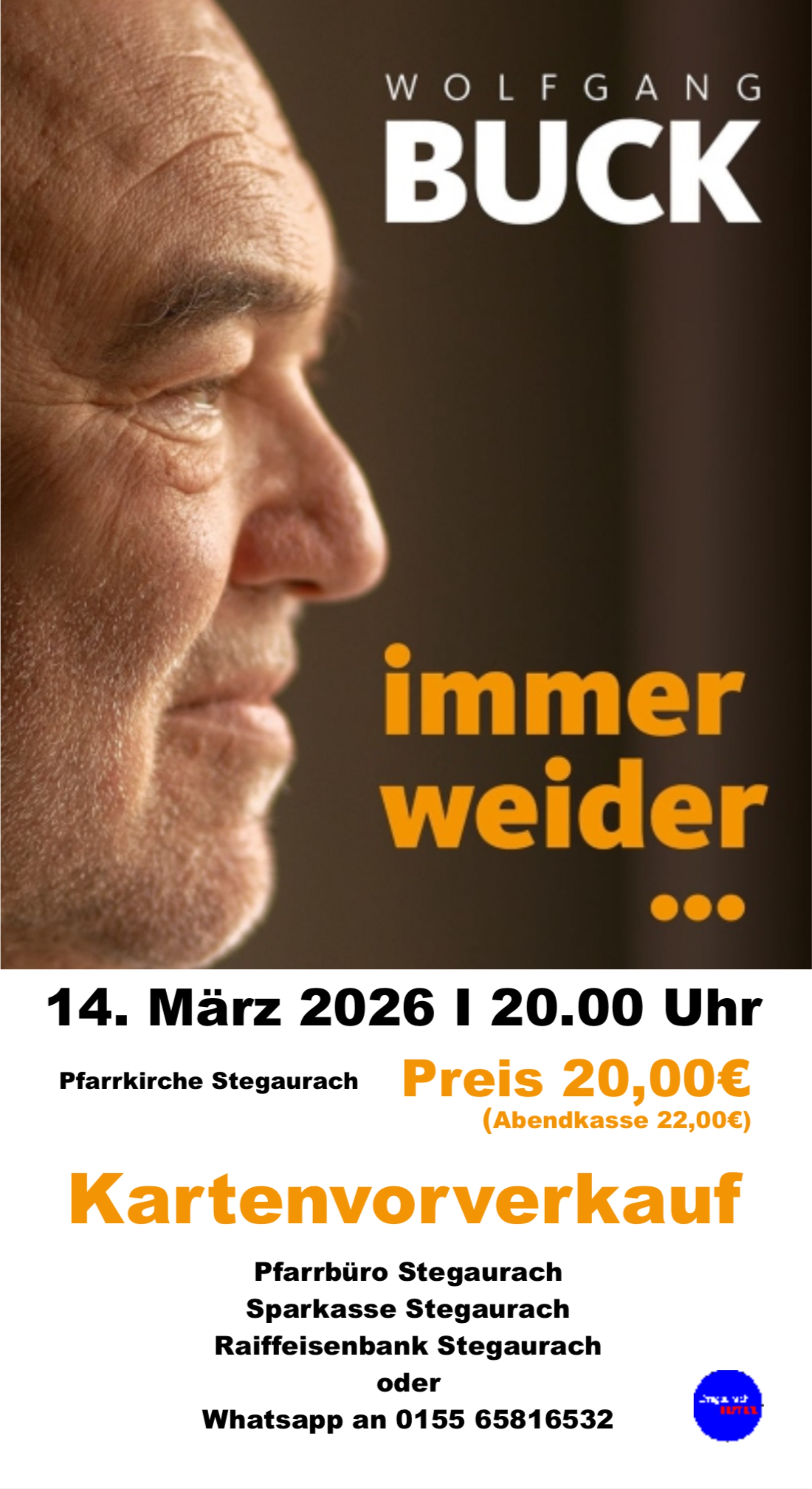 Wolfgang Buck ... immer weider 14.03.2026