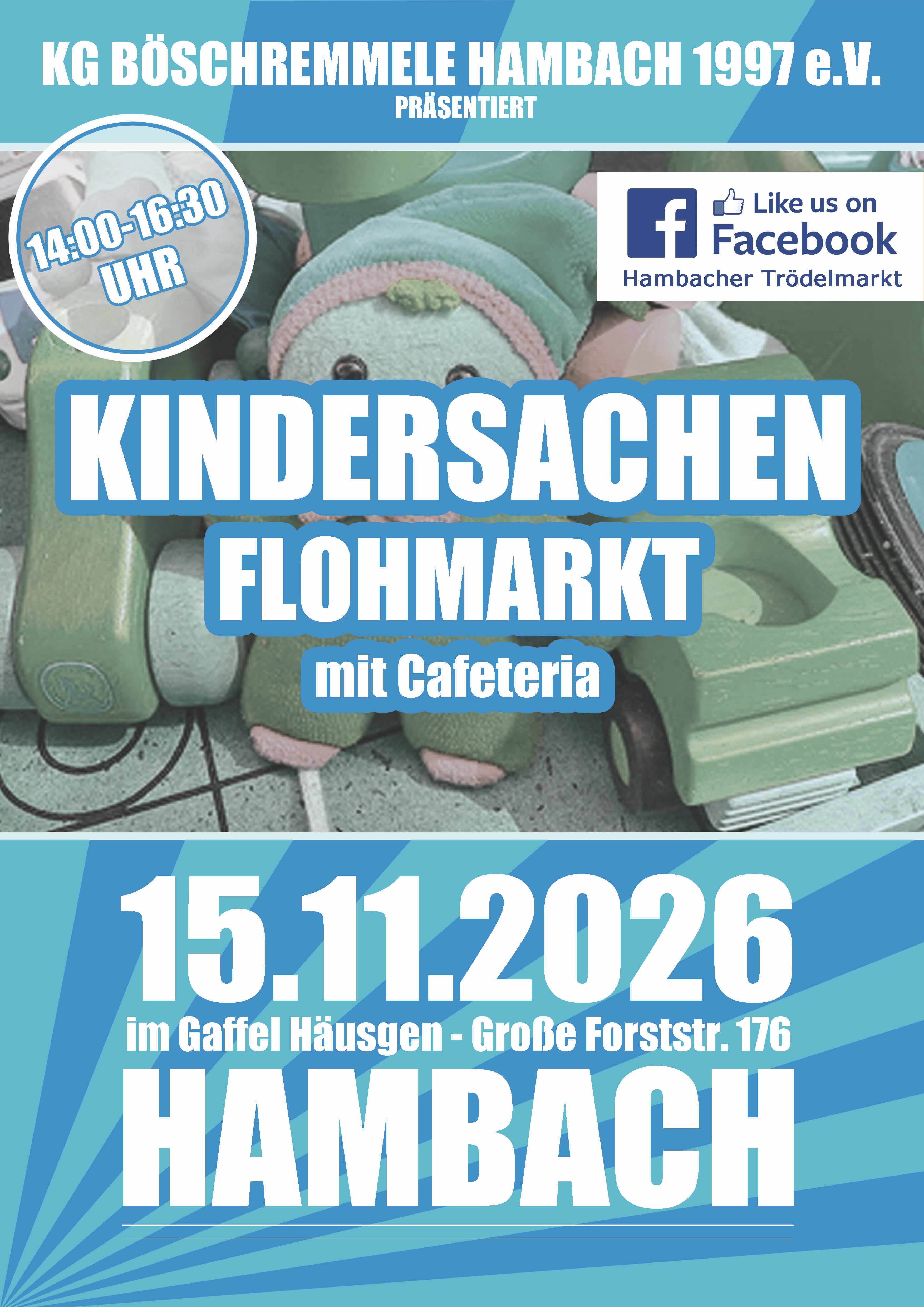 Herbstlicher Kindersachenflohmarkt in Hambach