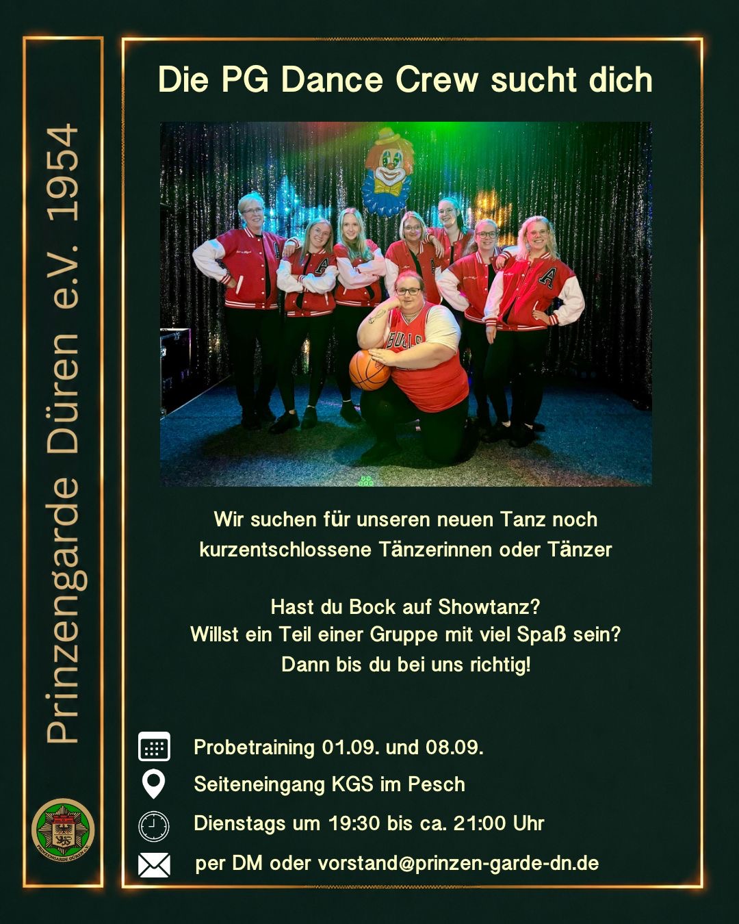 Showtanz Probetraining