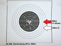 Schießen 300m Großkaliber Langwaffe