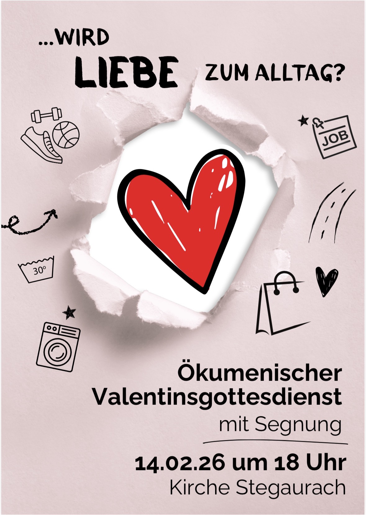 Valentinstagsgottesdienst 