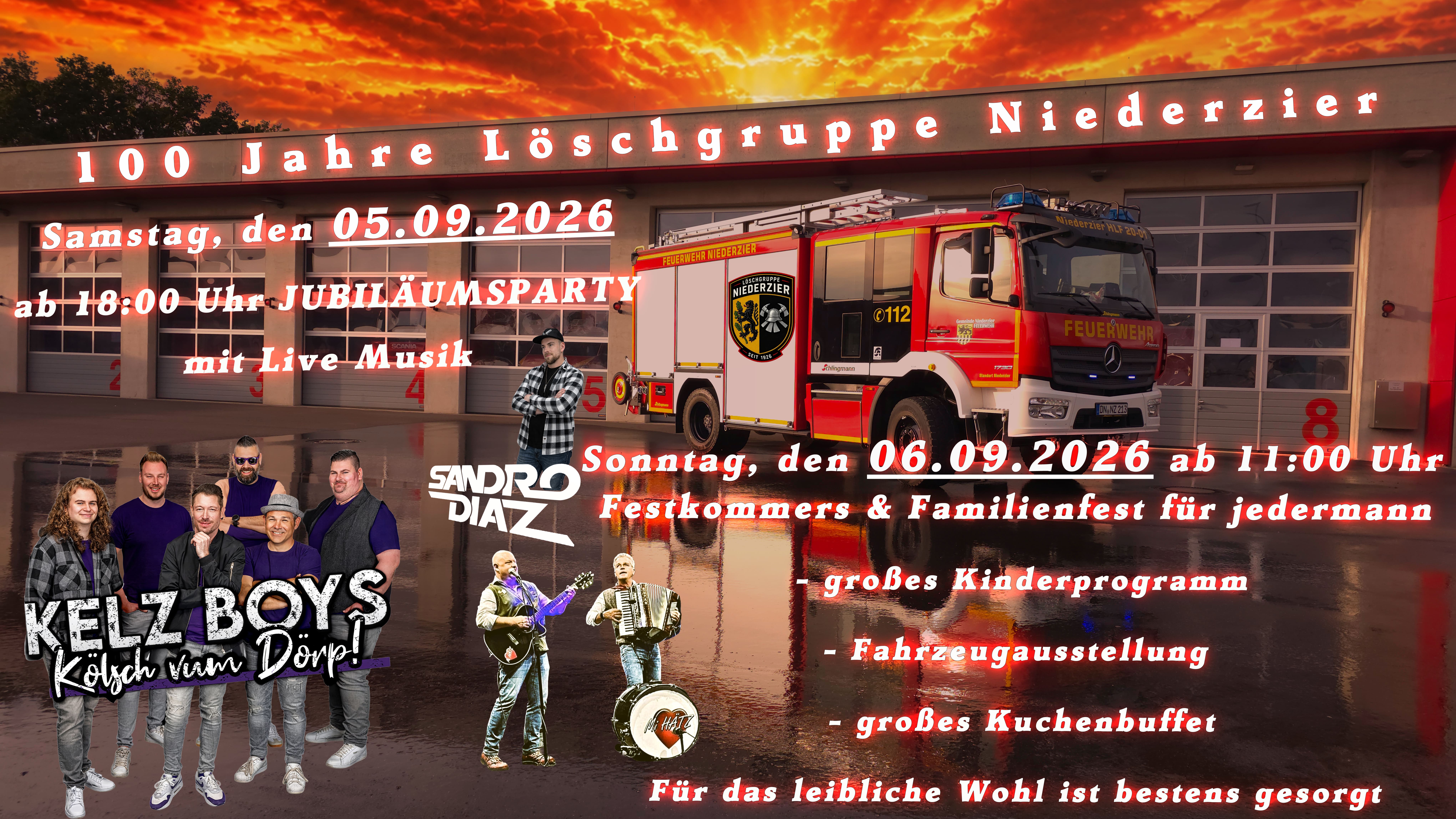 100 Jahre Löschgruppe Niederzier