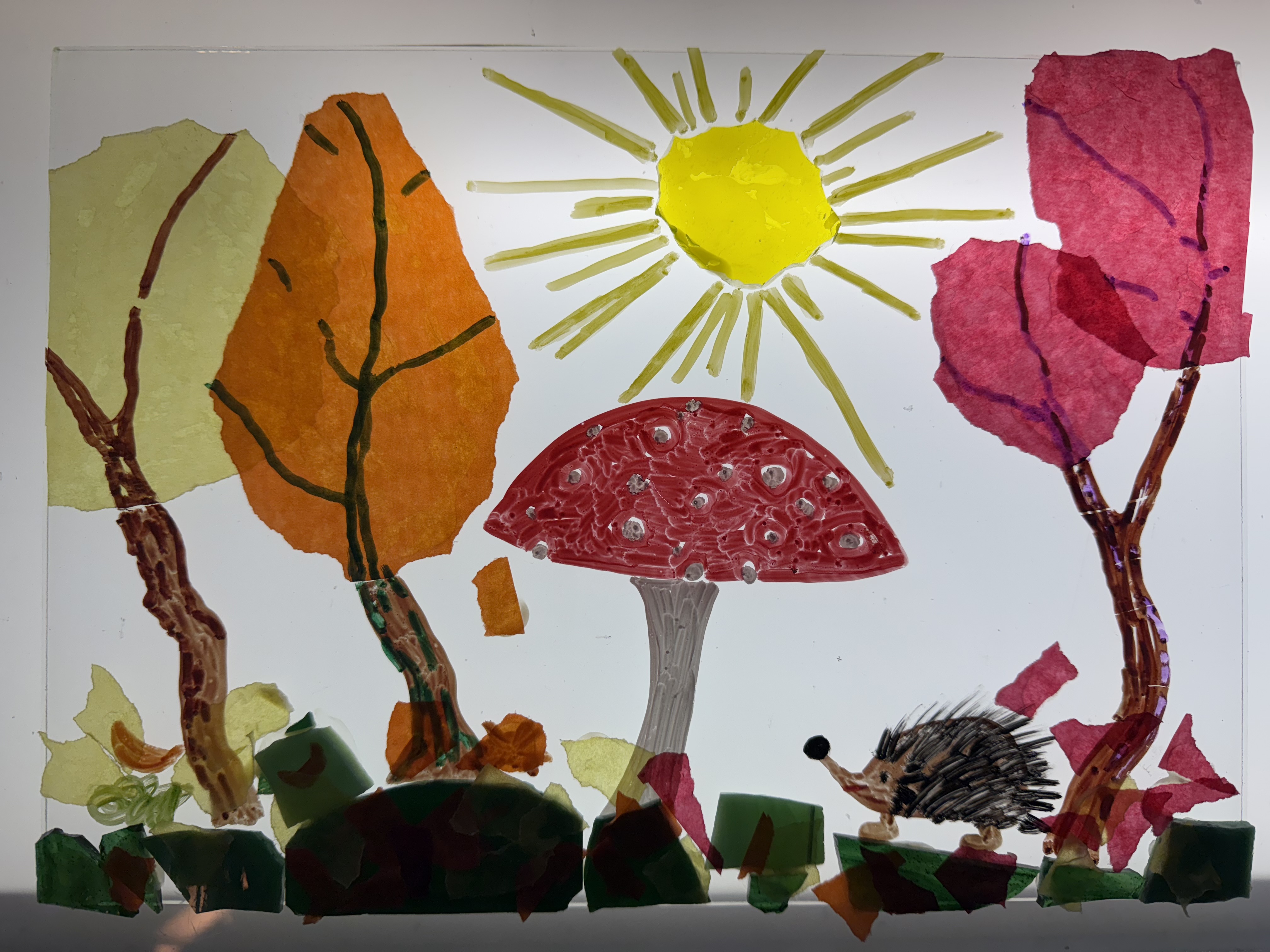Workshop für Kinder ab 6 Jahren: Die Jahreszeiten in Glas - Der Herbst