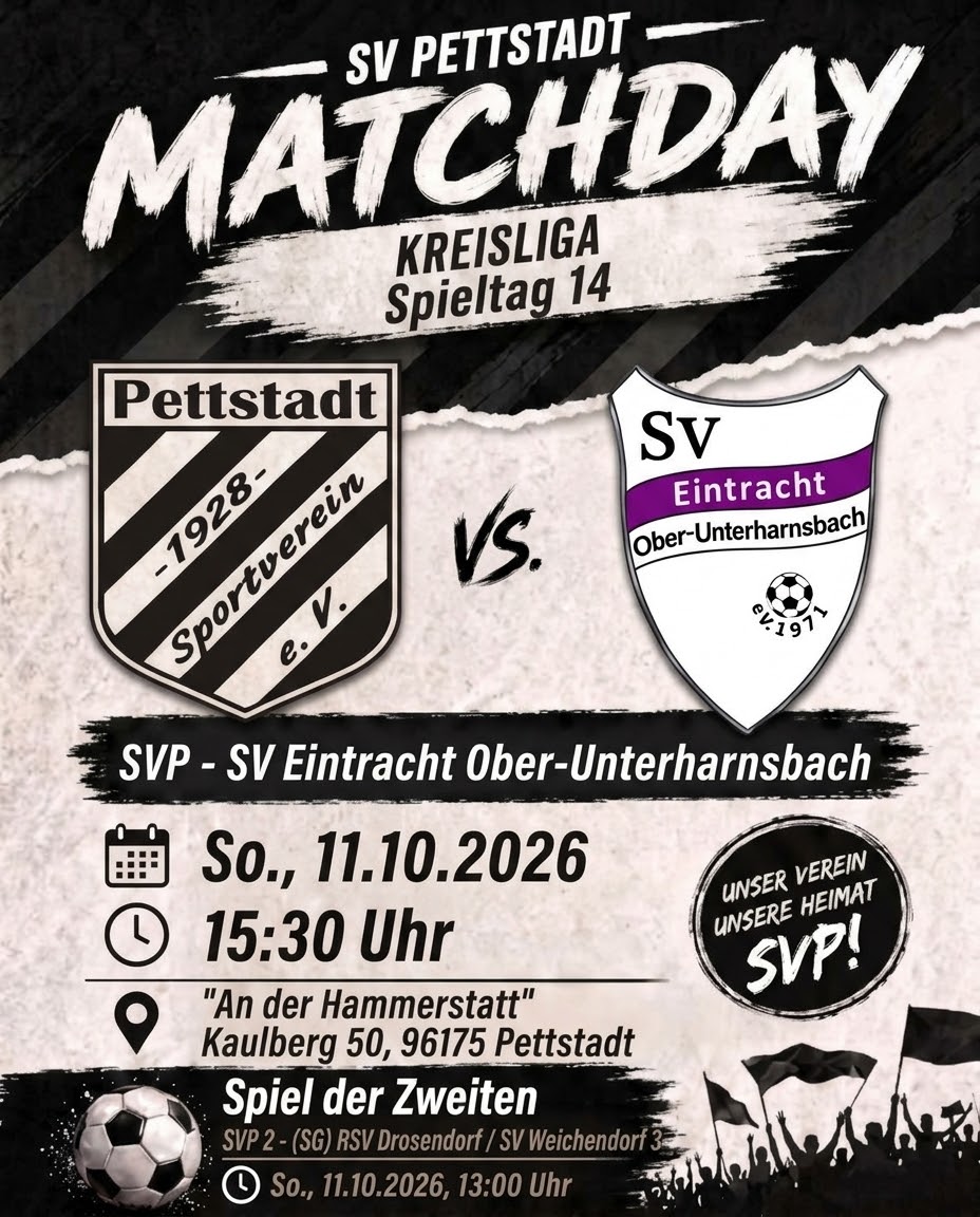 Heimspiel der ersten und zweiten Mannschaft 