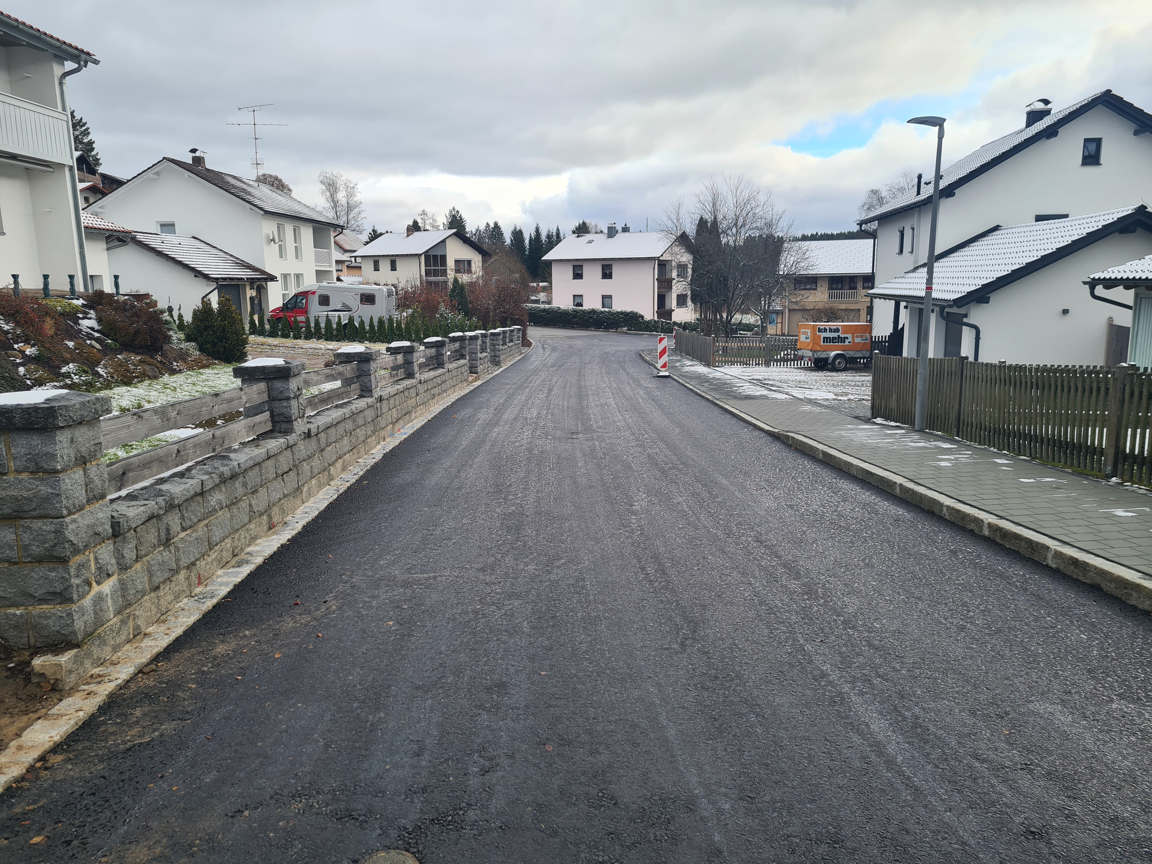 Vollausbau Böhmerwaldstraße und Grabengasse - 1. Bauabschnitt abgeschlossen 