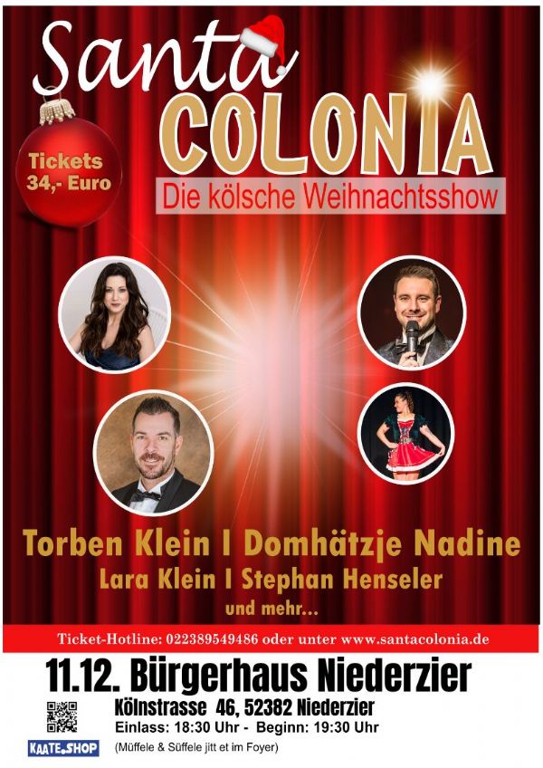 Santa Colonia – die kölsche Weihnachtsshow