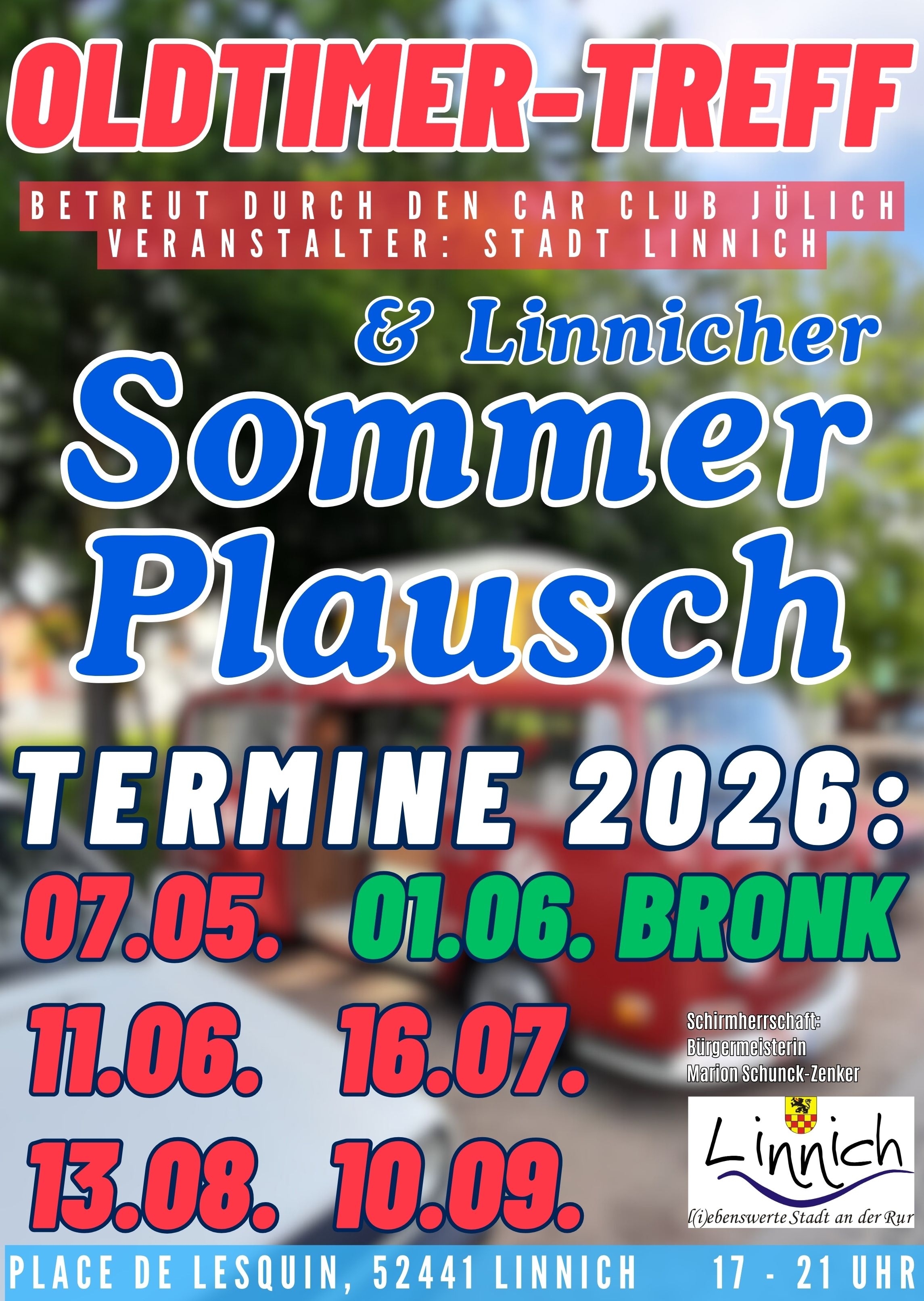Oldtimer-Treff und Linnicher Sommer Plausch