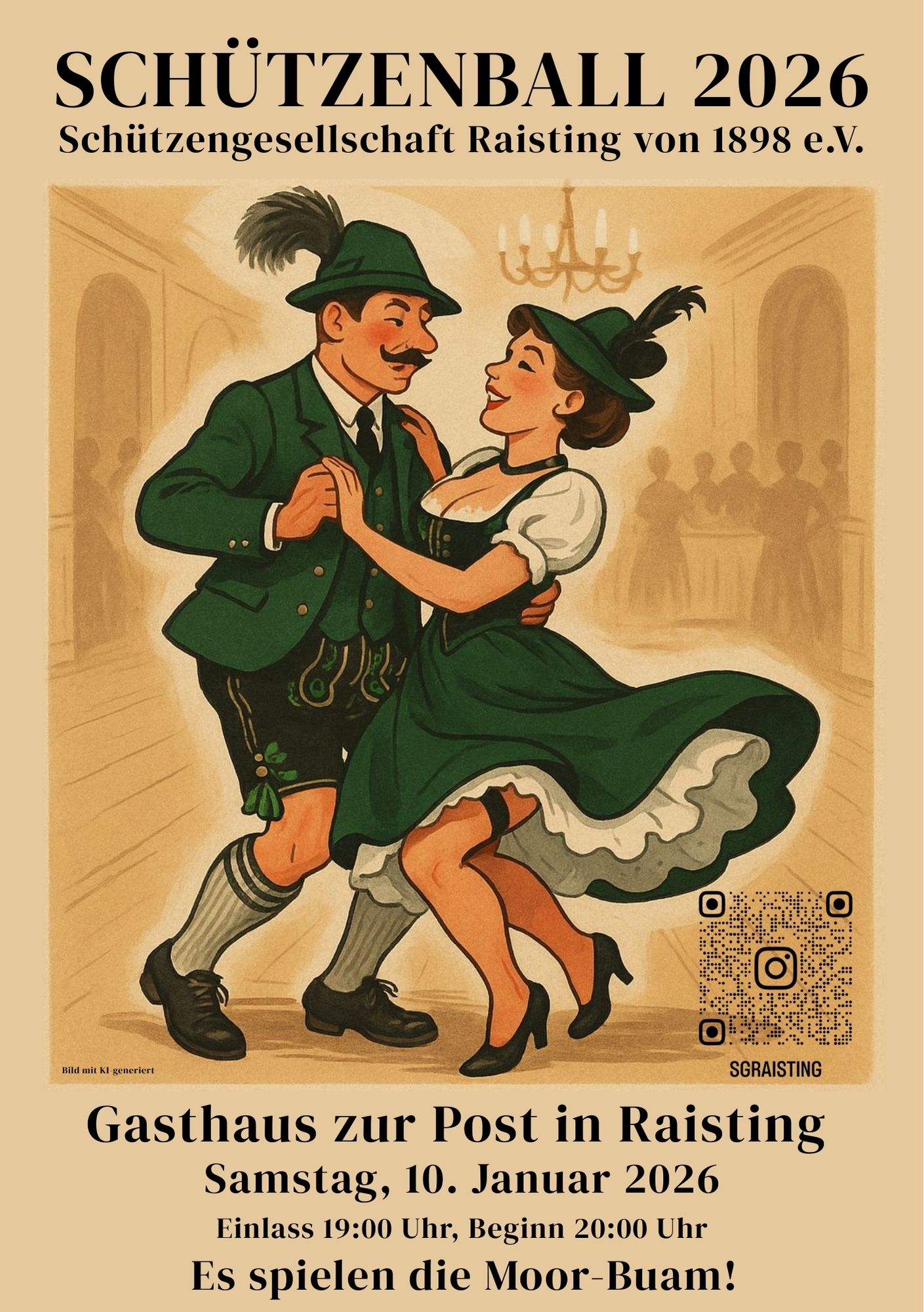 Schützenball mit Königsproklamation