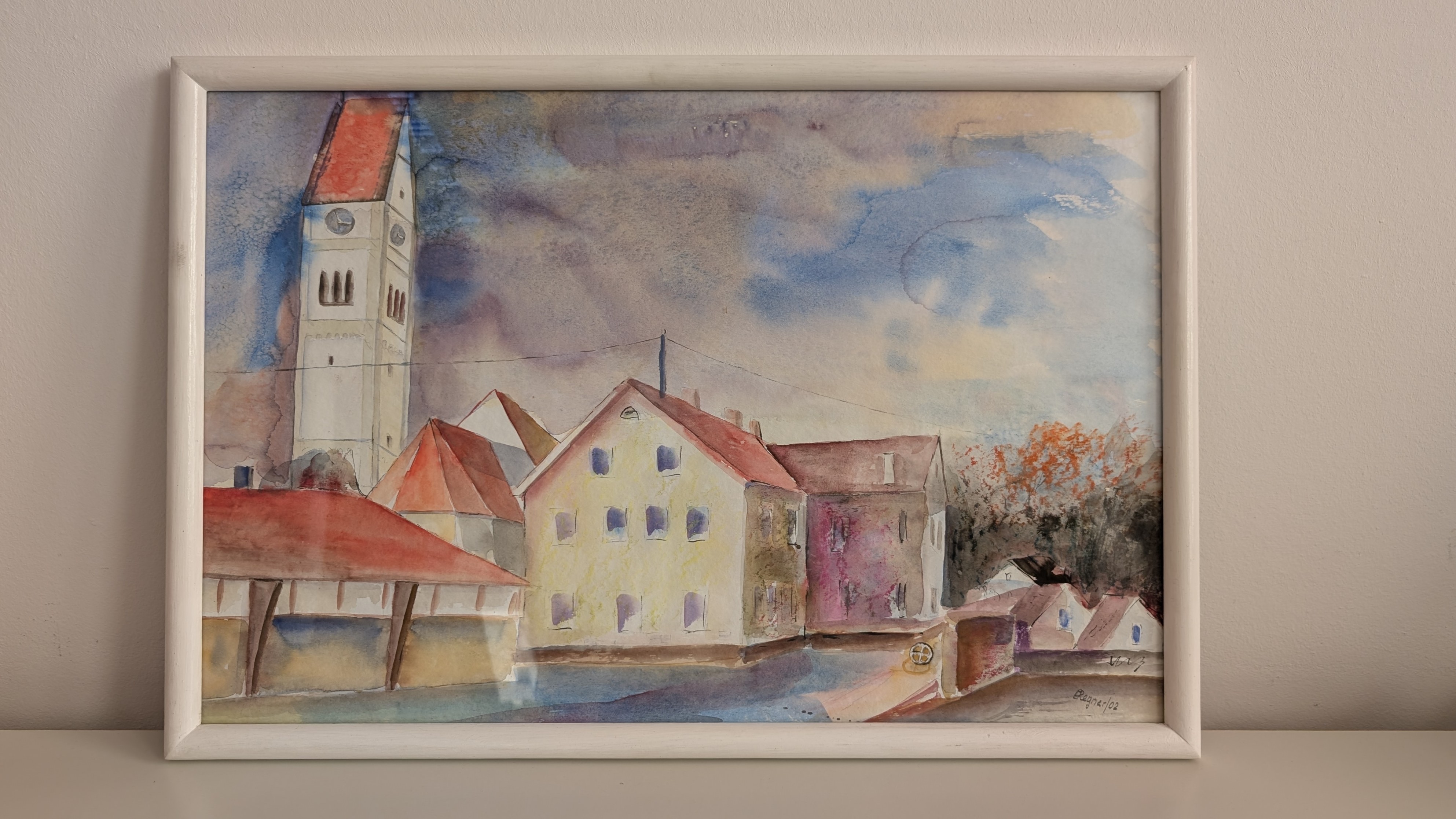 Otto Regner_Kirche u Alte Schule_2002.jpg