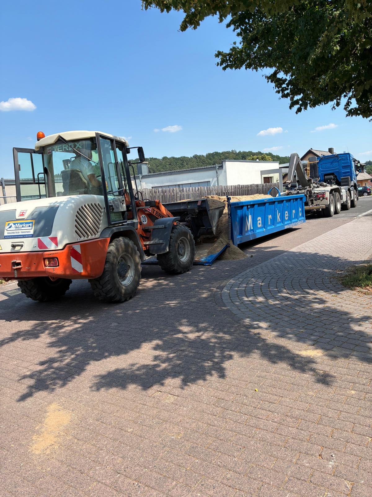 Ein herzliches Dankeschön an die Firma Markert Erdbau! 💛🚜