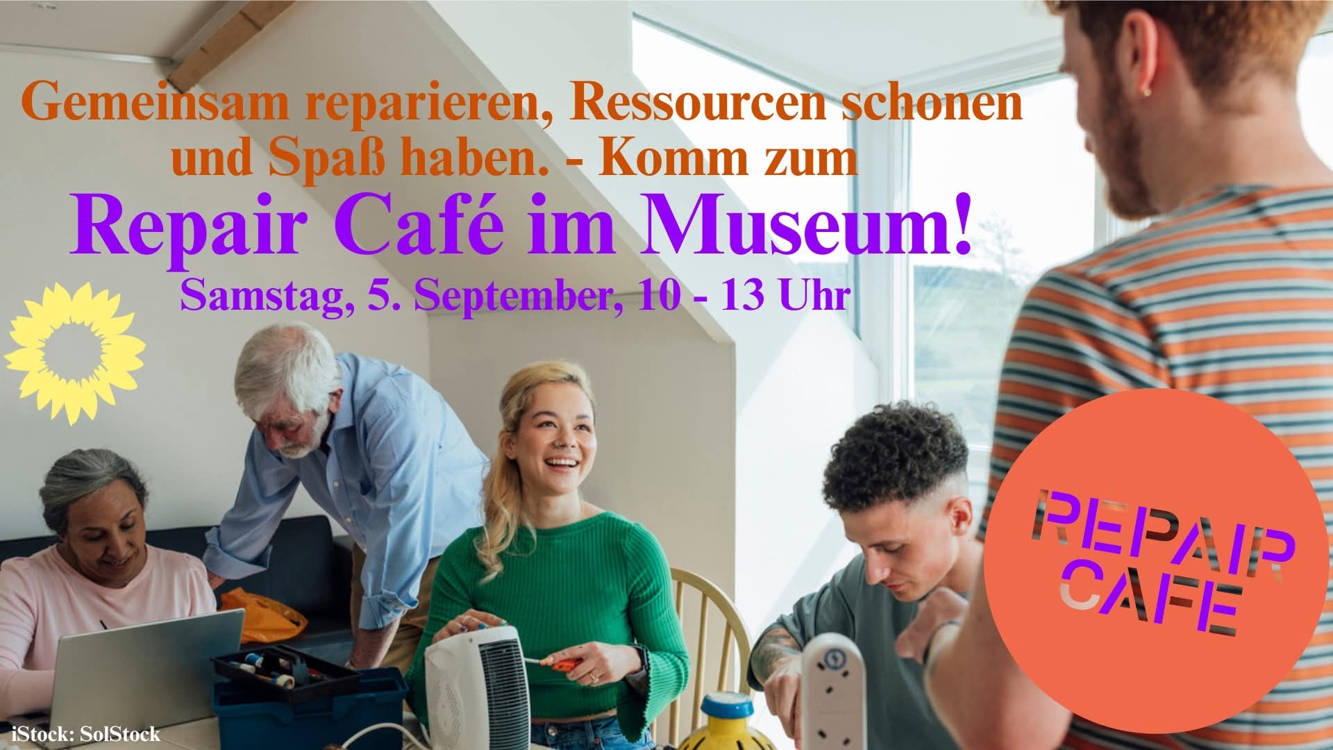 Repair Cafe und Faires Frühstück im Museum