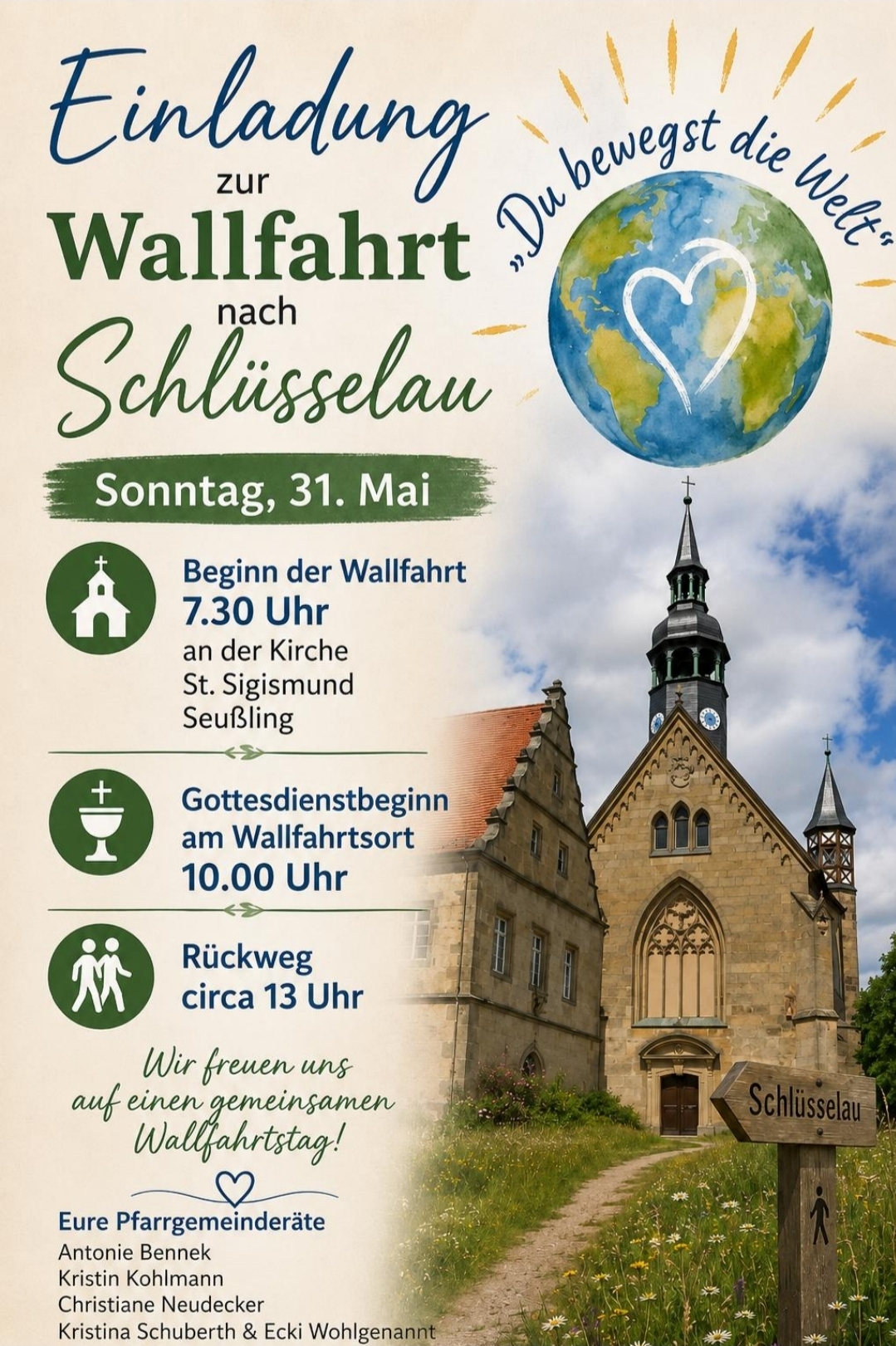 Wallfahrt nach Schlüsselau