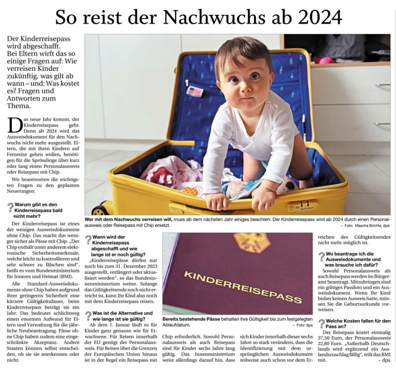 So reist der Nachwuchs 2024 ab