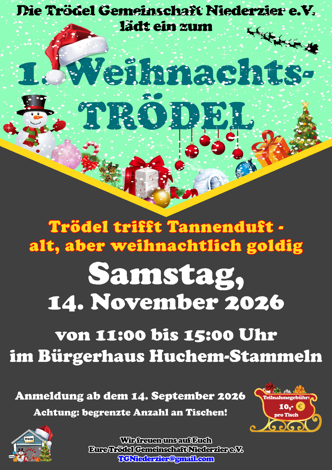 1. Weihnachtströdel