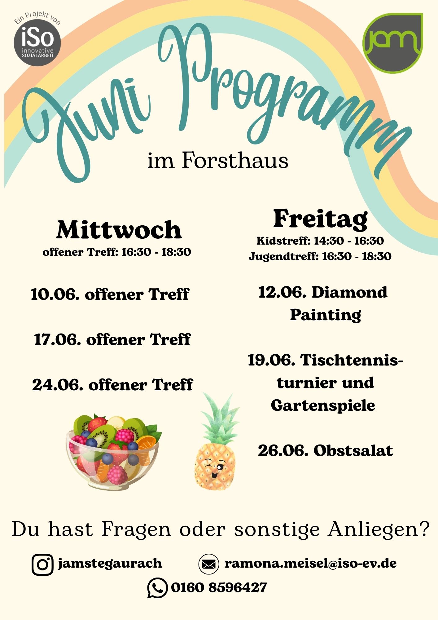 ☀️ Juni-Programm im Forsthaus ☀️
