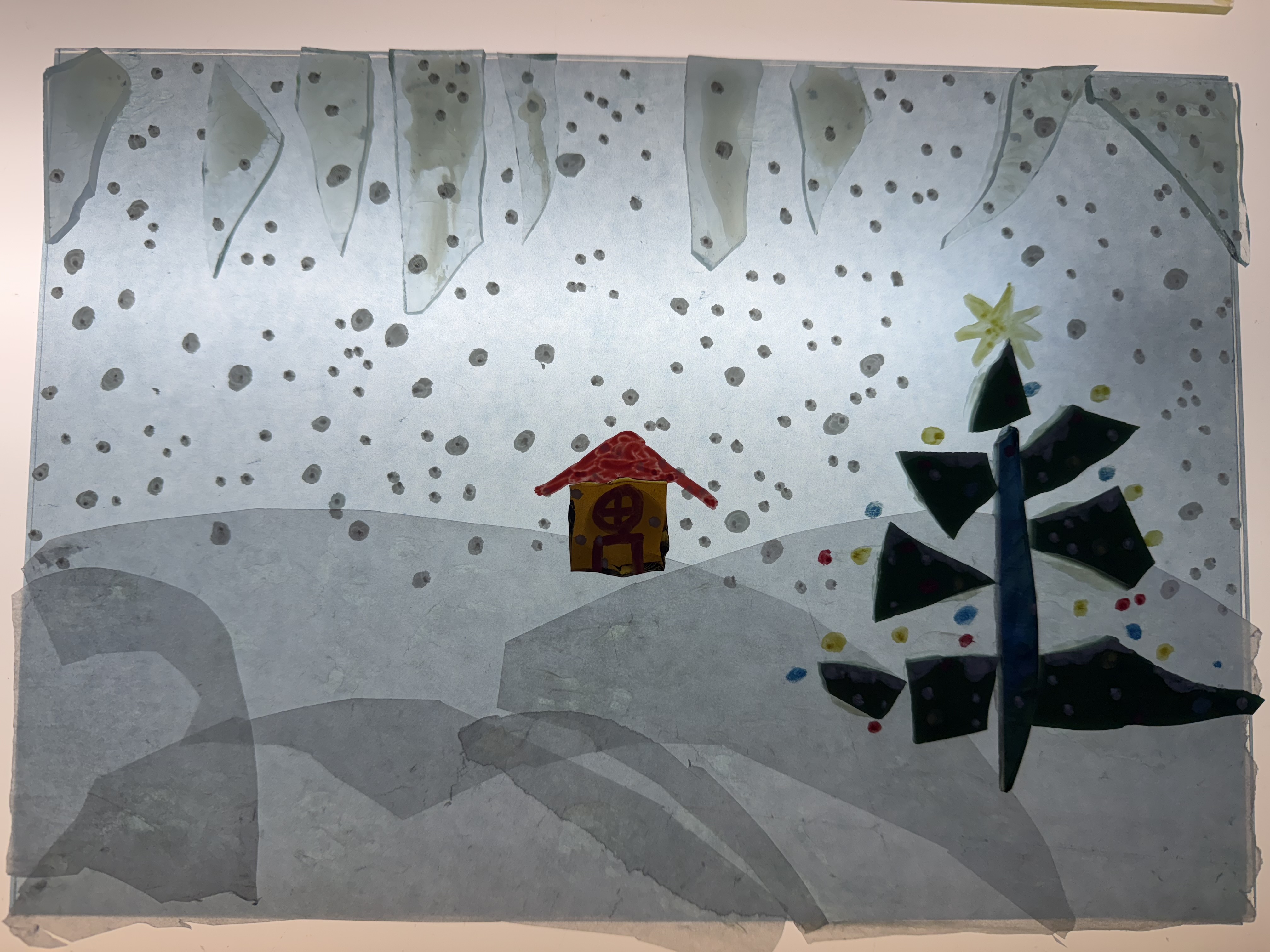 Workshop für Kinder ab 6 Jahren: Die Jahreszeiten in Glas -  Der Winter