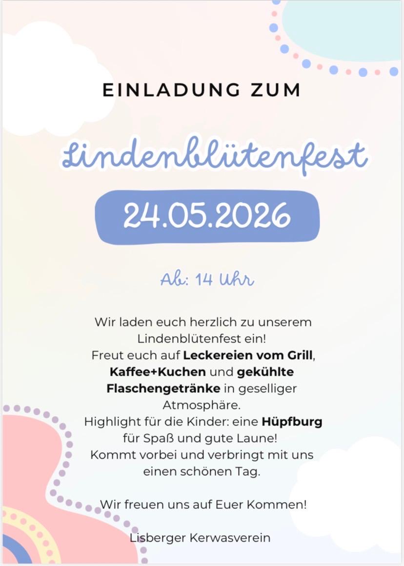 Lindenblütenfest
