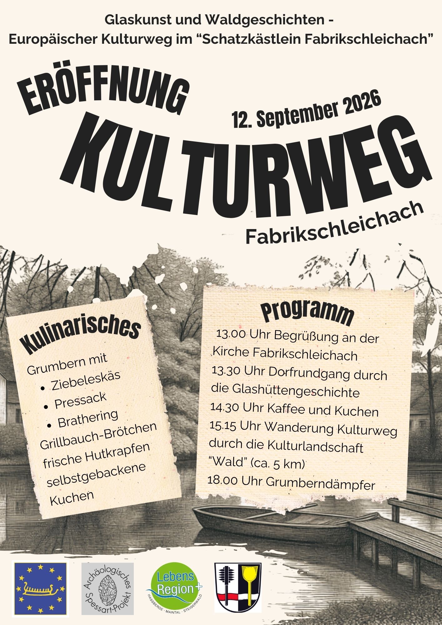 Einladung Eröffnung Europäischer Kulturweg - 12. September 2026