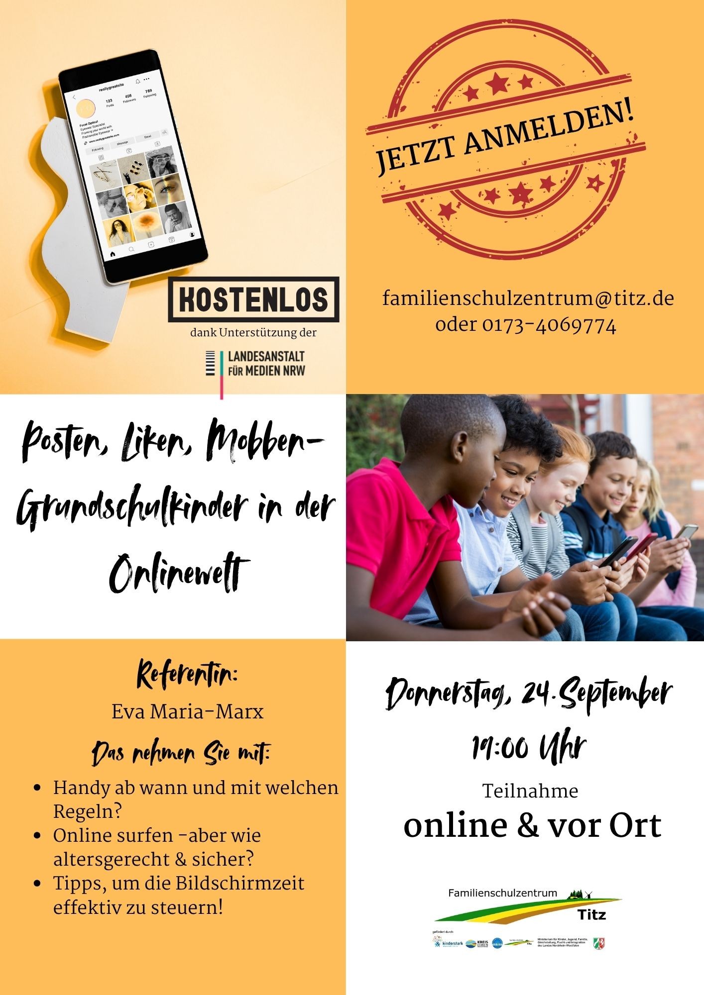 Posten, Liken, Mobben - Grundschulkinder in der Onlinewelt