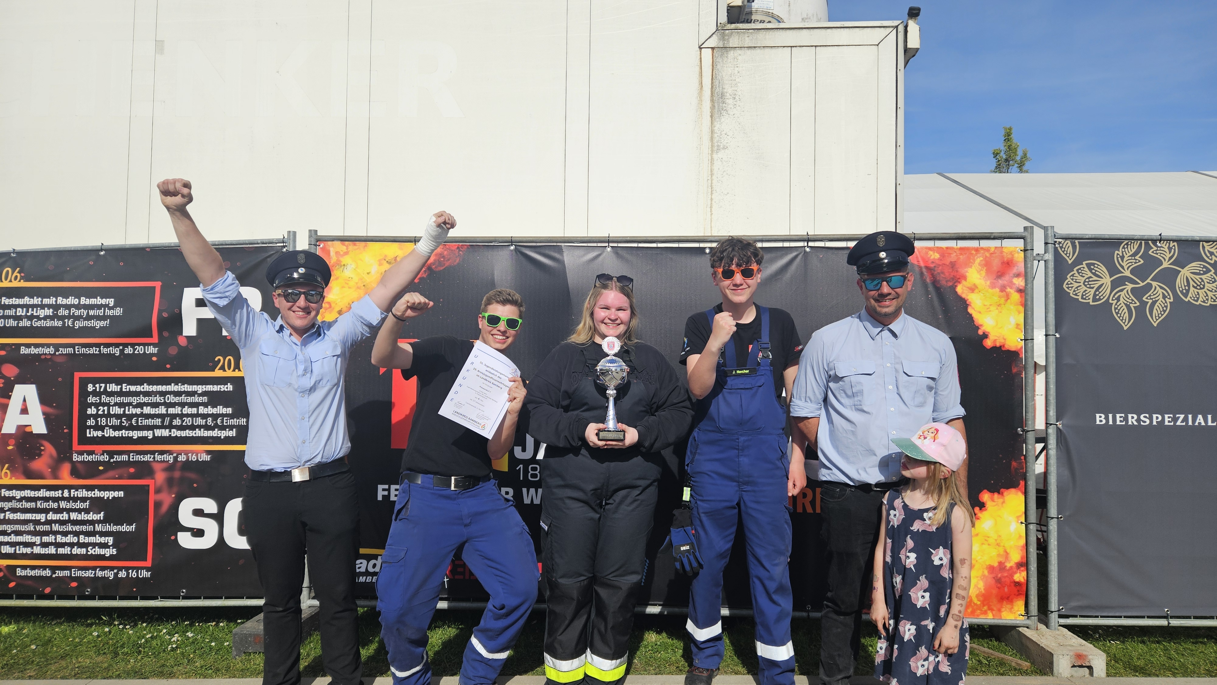 Erfolgreicher Leistungsmarsch der Jugendfeuerwehr mit Qualifikation zum Bezirksleistungsmarsch